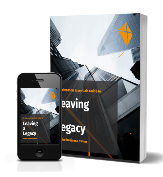 adamsson essential legacy book cover